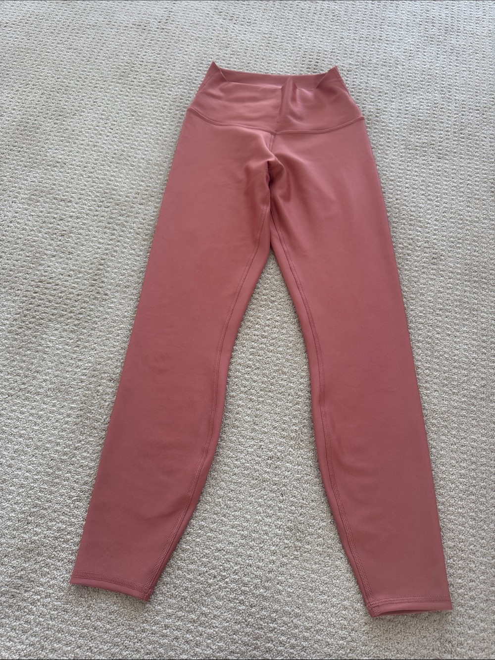 ALO Yoga High-Rise Dusty Rose Leggings